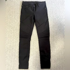 Prana Moto Jeans Black size 0